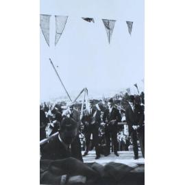 View of the Assembly at the laying of the foundation stones of the Armidale Teachers' College 2 November,1929