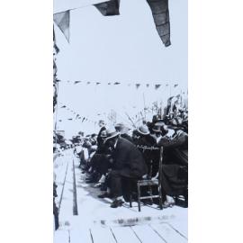 View of the Assembly at the laying of the foundation stones of the Armidale Teachers' College 2 November, 1929