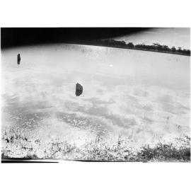 Unidentified dam, or harbour, c.1920-1922