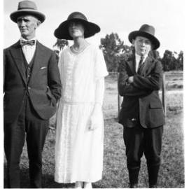  Billy Jopson, Clare Chamberlain and Ray Jopson