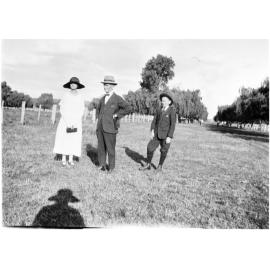 Clare Chamberlain, Billy Jopson and Ray Jopson