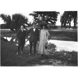 Ray Jopson, Billy Jopson, and Vere Chamberlain