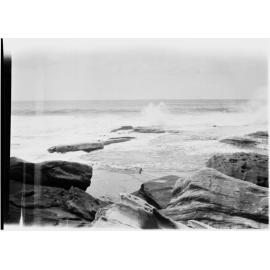 Unidentified stretch of rocky coastline