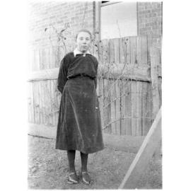 A photo of an unidentified young woman