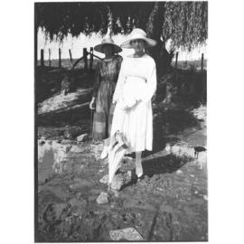 Two women [Dora and  Vere Chamberlain]