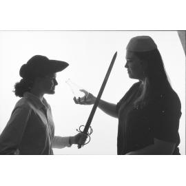 UNE Theatre studies - images for poster, 1993