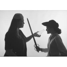 UNE Theatre studies - images for poster, 1993