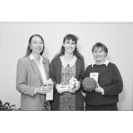 UNE School of Health, Dr Elizabeth Nivens, Rachel Guise (Dietition), Angie Smith (Lecturer), 1993