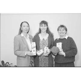 UNE School of Health, Dr Elizabeth Nivens, Rachel Guise (Dietition), Angie Smith (Lecturer), 1993
