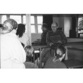 Theatre Studies students with Mr Janis Balodis, 1994 