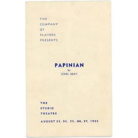 The Company of Players presents "Papinian" by John Bray