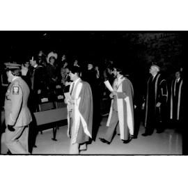 Procession and audience at the 1987 Frank Archibald Memorial Lecture