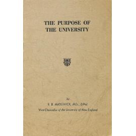 The Purpose of the University