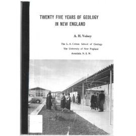 The first twenty-five years of geology in the New England University College and in the University of New England, 1st March 1939 to 1st March 1964.