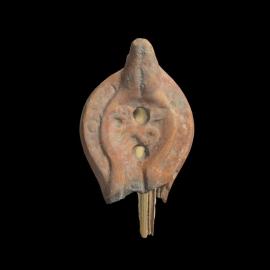 MA1960.2.1 Roman terracotta oil lamp