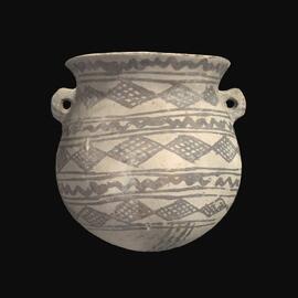 MA1974.12.1 White Painted V Ware amphora