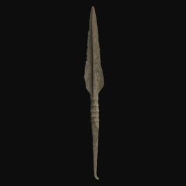MA1974.6.4 Poker-butt spearhead