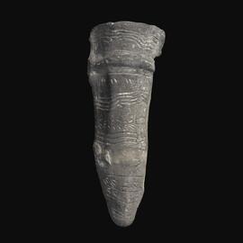 MA1974.7.2 Pottery model sheath