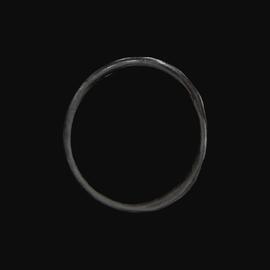 MA1975.7.1 Roman black glass bangle
