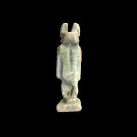 MA1978.12.6 Faience amulet
