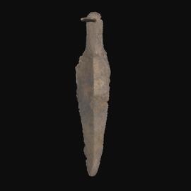 MA1978.141.1 Flat-tanged knife