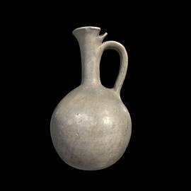 MA1978.21.2 Black Lustrous Ware juglet