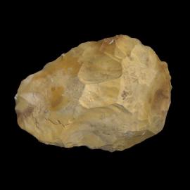 MA1978.37.1 Flaked yellow chert S-Twist tool
