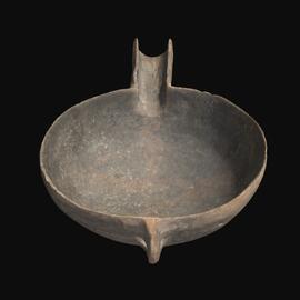 MA1978.45.1 Red-on-Black Ware spouted bowl