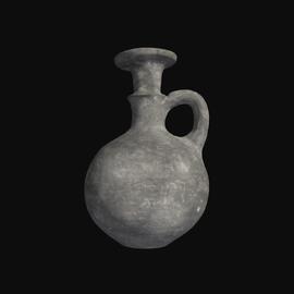 MA1978.57.2 Black Polished II Ware juglet