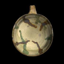 MA1978.82.1 Brown and Green Painted Ware cup