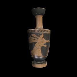 MA1981.3.1 Red Figure lekythos with winged Victory