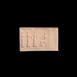 MA1992.2.1 Sumerian cylinder seal impression ‘The Seal of a Governor’ (replica)