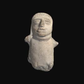 MA2001.36.2 Maya ceramic head