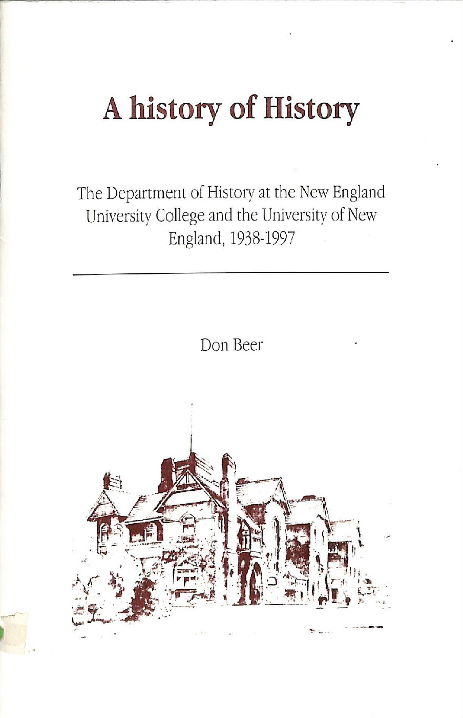 A History of History