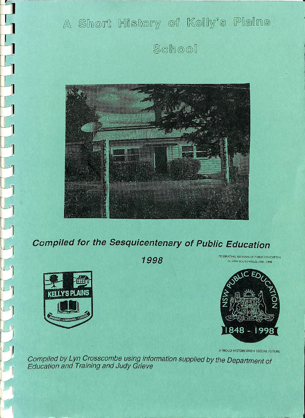 A Short History of Kelly's Plains School