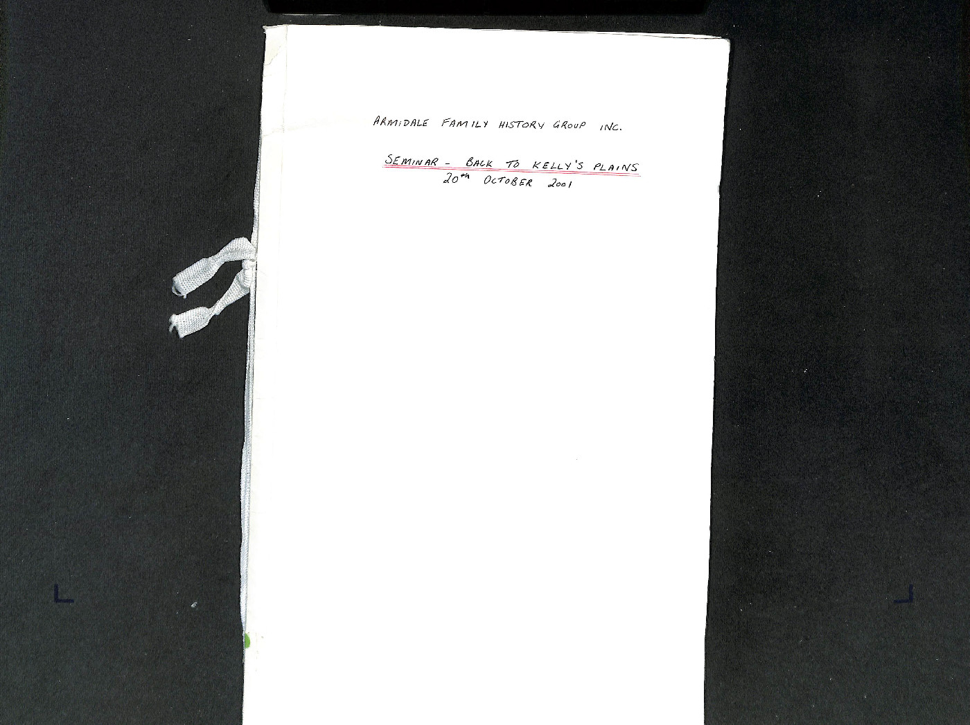 Armidale Family History Group: Back to Kelly's Plains