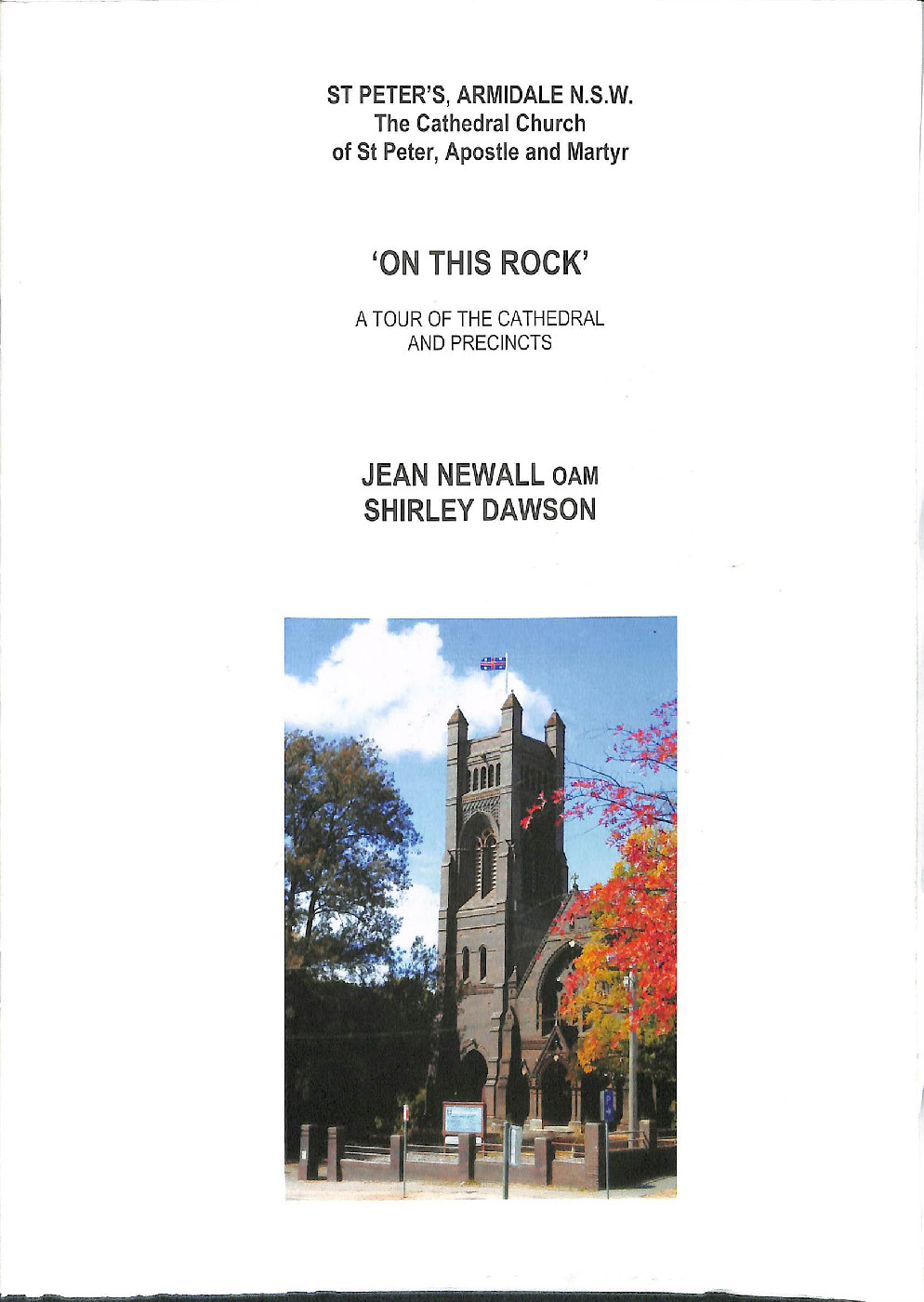 On this rock : a tour of the cathedral and precincts