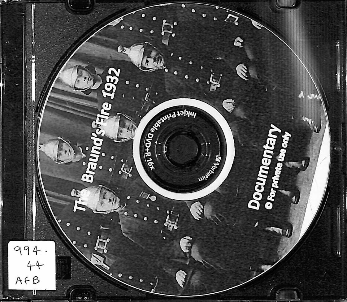 The Braund's Fire 1932