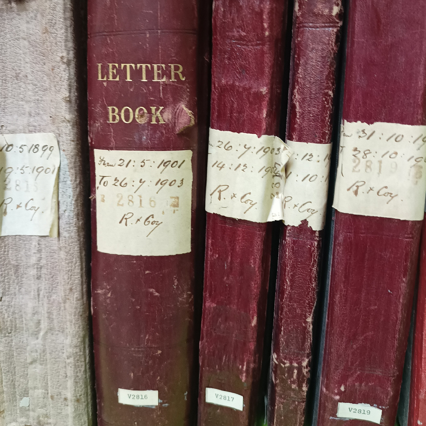 Wellington Vale Station Records, Deepwater 1838 &ndash; 1920