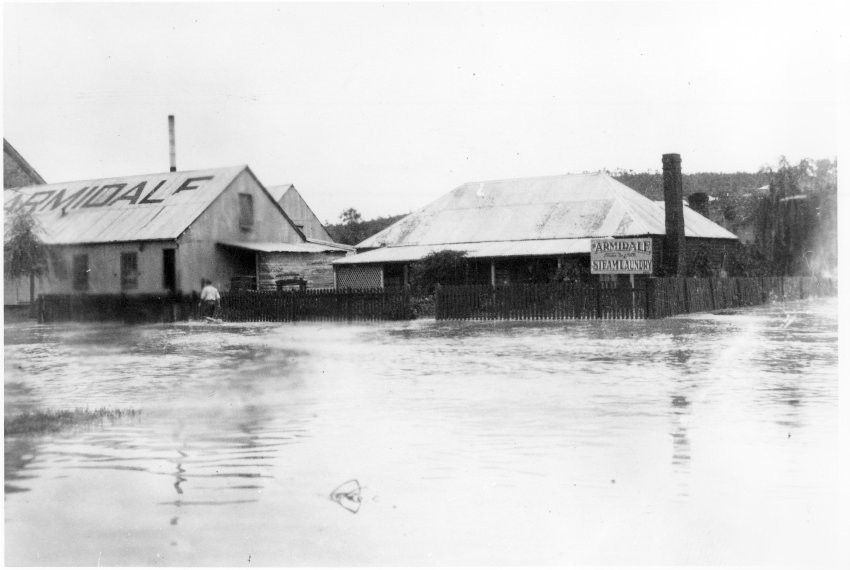 Steam Laundry, Armidale, c. 1928.