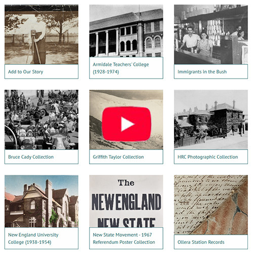 UNE Collections Gateway