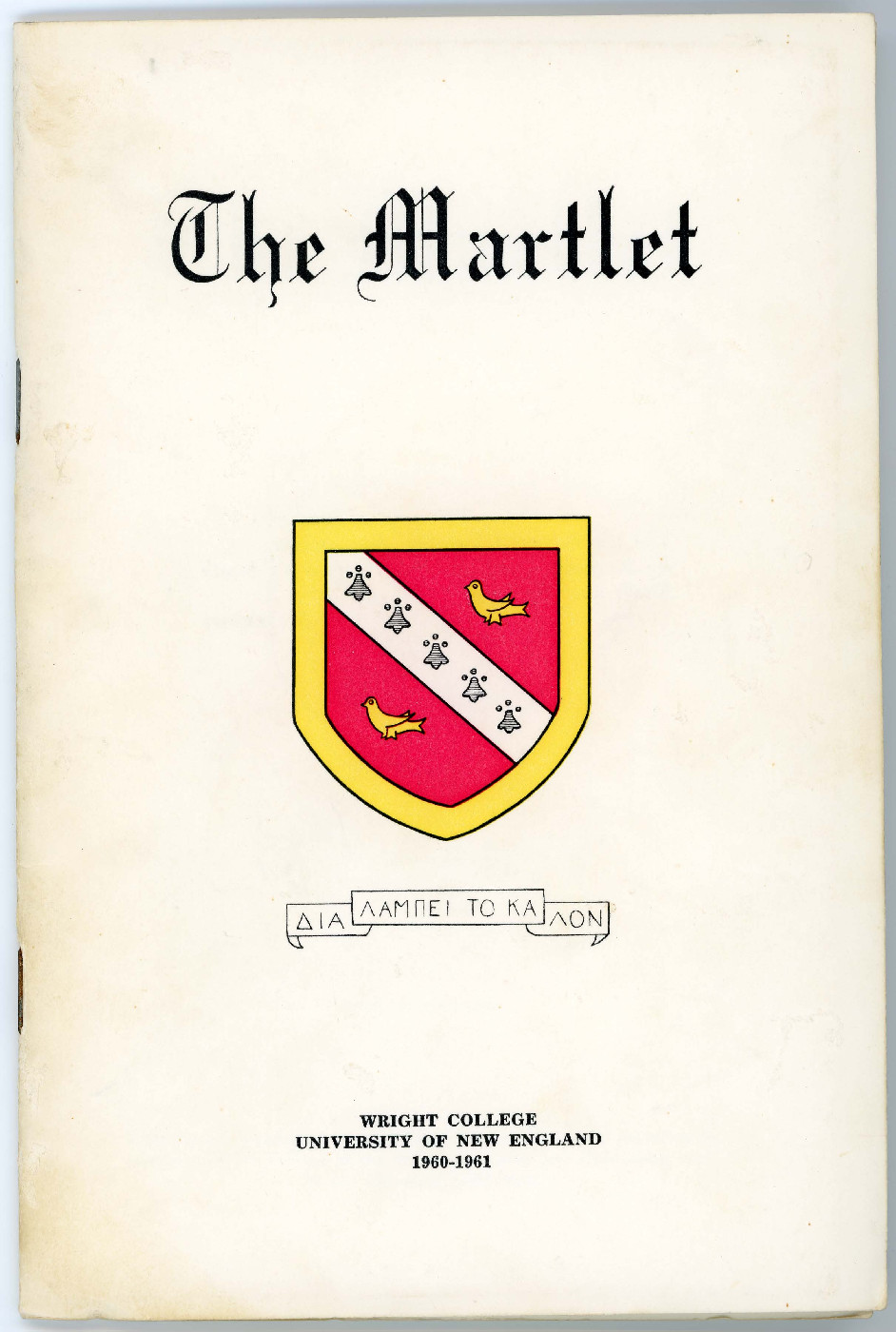 The Martlet, 1960 - 1961