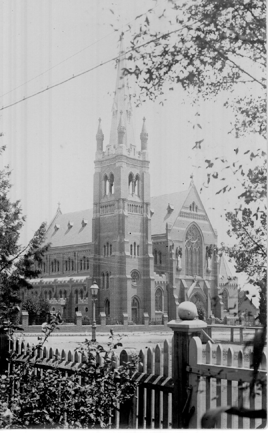St Mary's Cathedral from Smith House, 1920 [2008.13.ALA168]