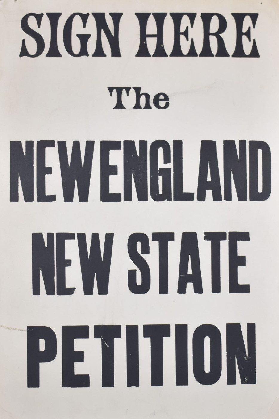 New State Movement - 1967 Referendum Poster Collection