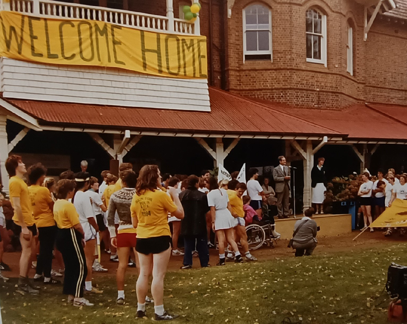 UNE Students: Run For Your Life Fundraiser, 1984