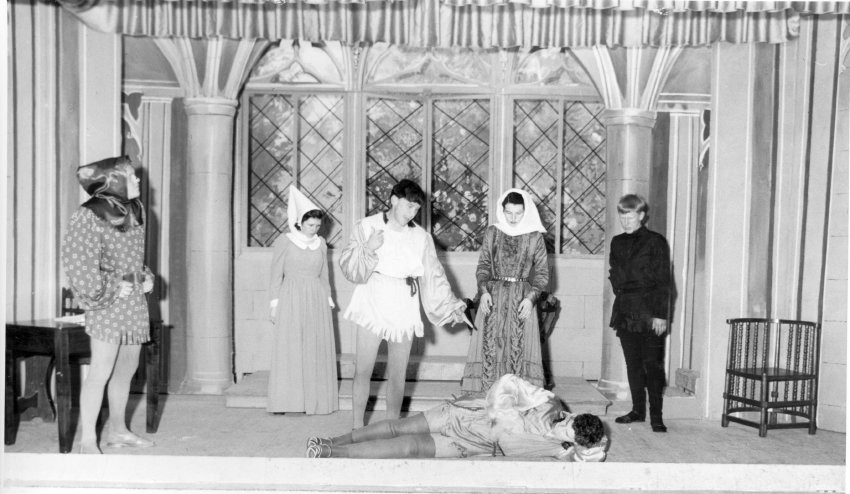 Armidale Teachers' College Theatre Society production of 'The Ladies not for Burning', 1953 [A1821.HRCP7826]