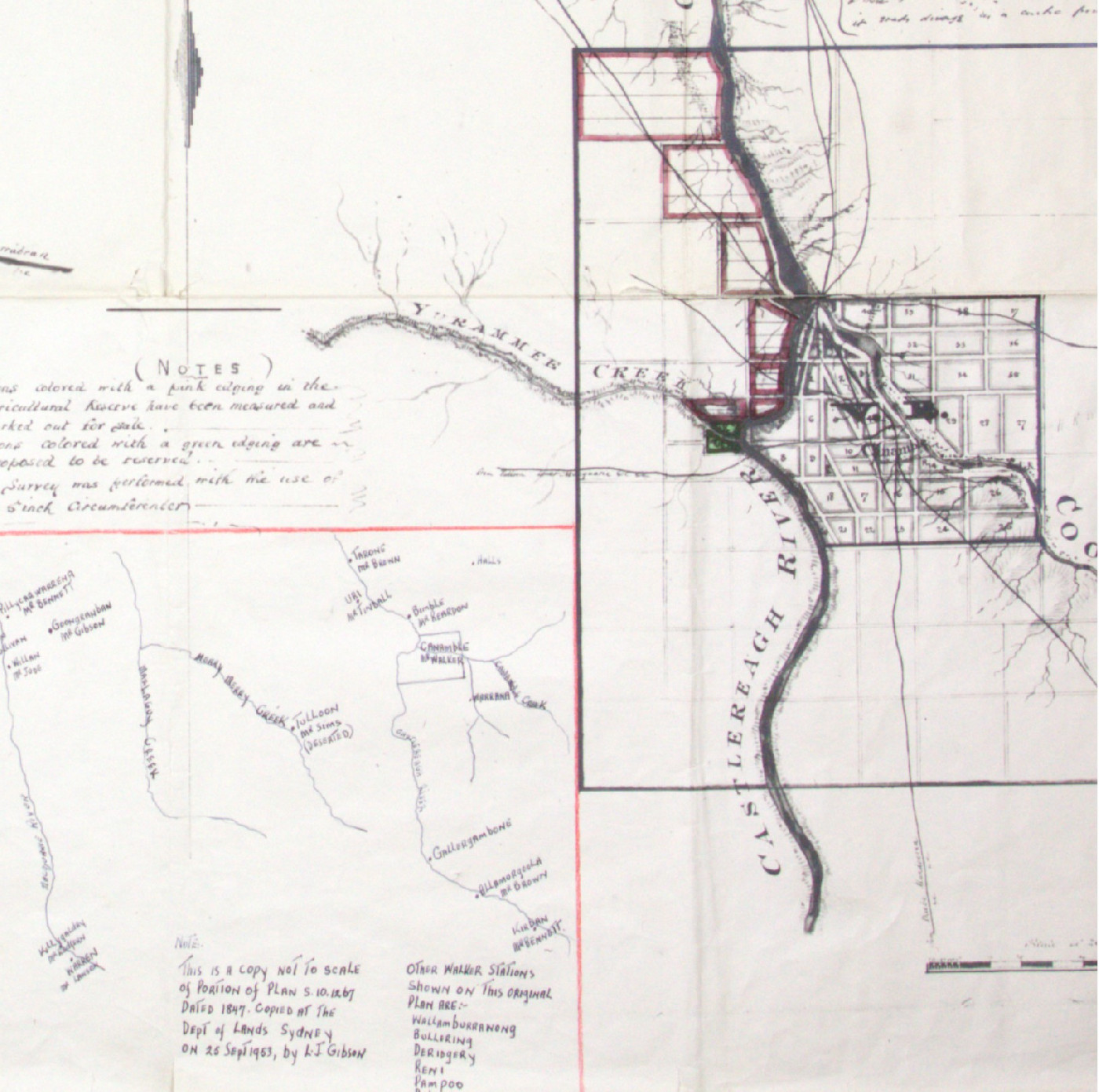 Coonamble District miscellaneous records, 1825 - 1860