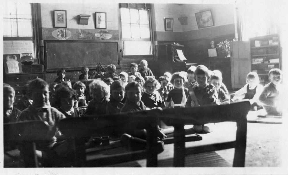 Kindergarten Practice School, 1928 [2008.13.ALG052], Bruce Cady Collection